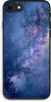 CaseCompany® - iPhone SE 2020 hoesje - Nebula - 100% Biologisch Afbreekbaar - Duurzaam - Biodegradable Soft Case - Milieuvriendelijke Print op Achterkant - Zwarte Zijkanten - Bescherming Over