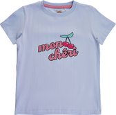 The New t-shirt meisjes - blauw - Tnbenedicte TN4080 - maat 98/104