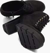 graceland Zwarte veterboot - Maat 39