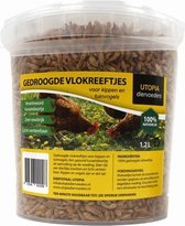 Gedroogde vlokkreeftjes (1,2 LTR)