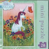Uni The Unicorn - 20 Stukjes New York Puzzle Company Mini Puzzel - 0819844015640