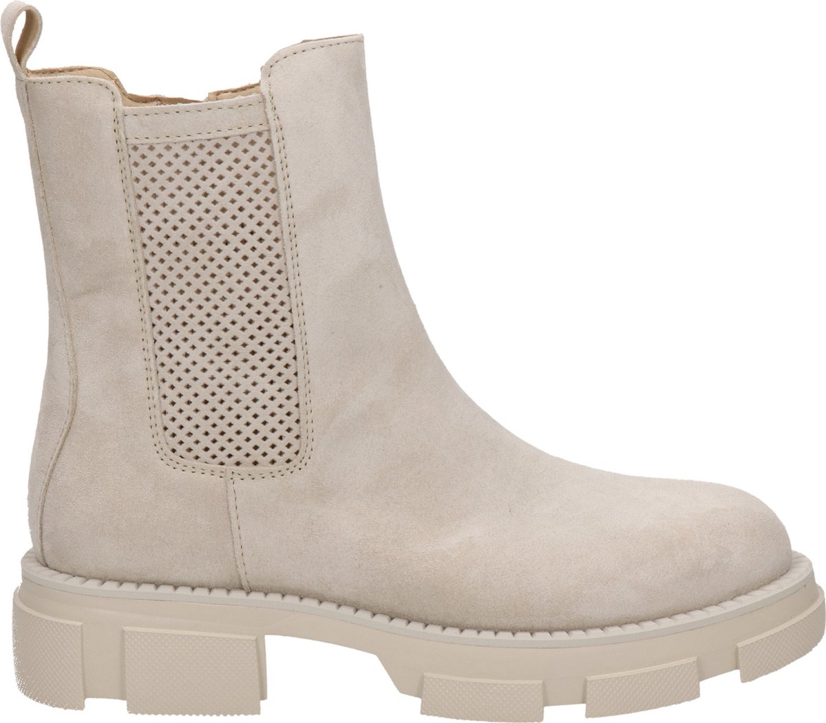 Alpe dames Chelsea boots - Off White - Maat 38