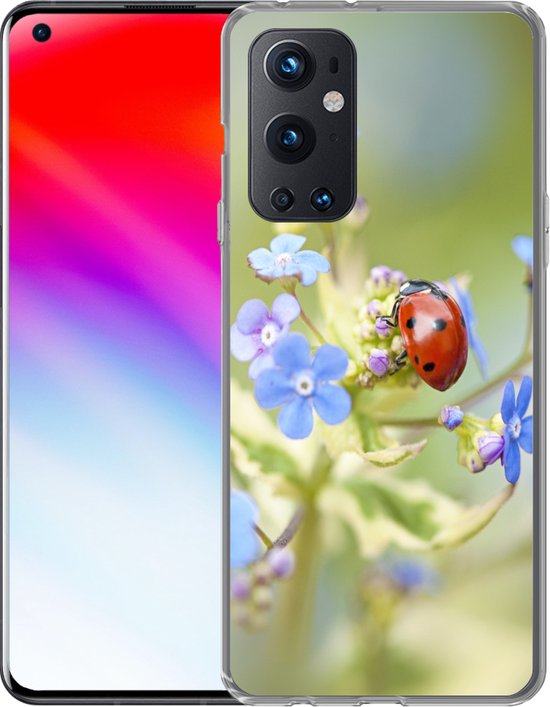 OnePlus 9 Pro - Coccinelle - Bloem - Printemps - Siliconen