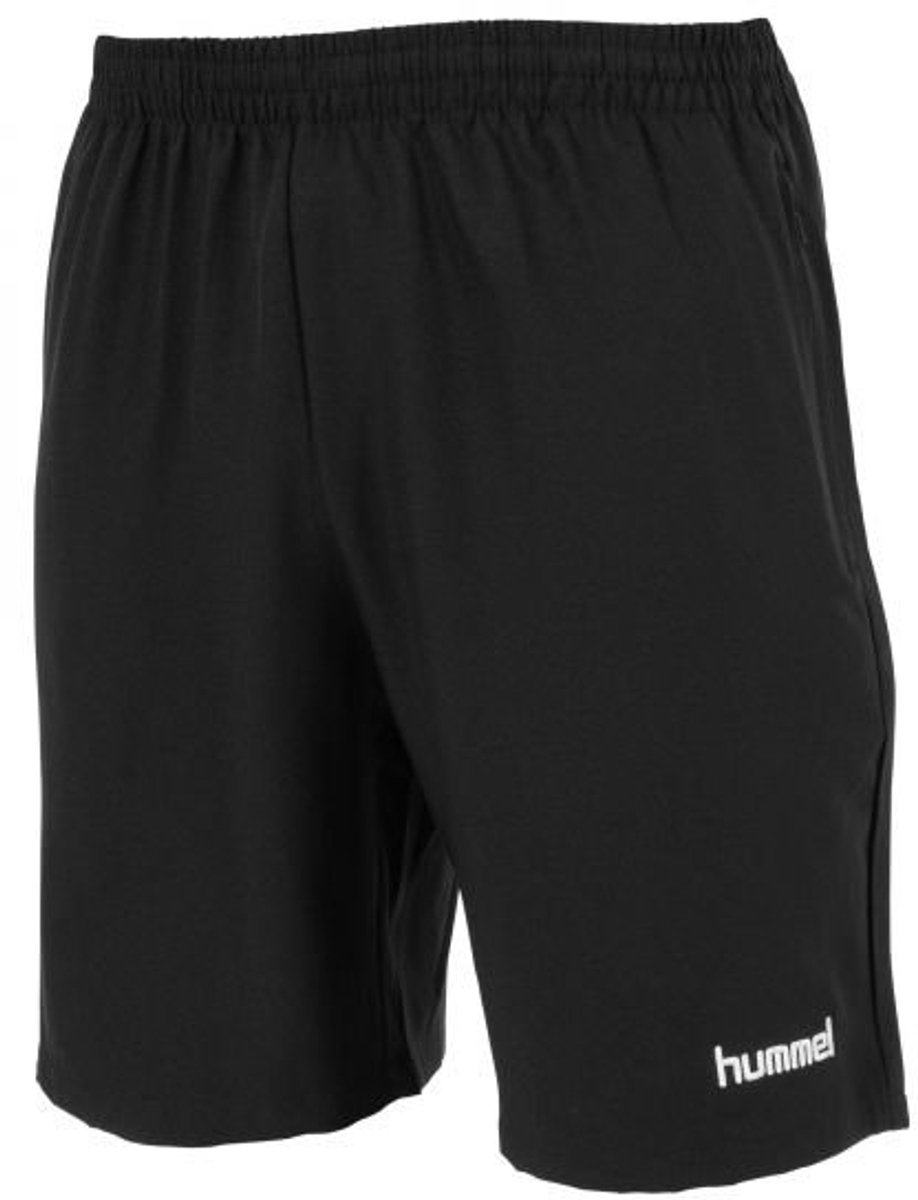hummel - Ground Woven Shorts - Trainingsbroek - Maat M - Zwart