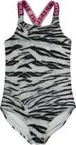 VENICE. Swimsuit - White Tiger Print - 10/140