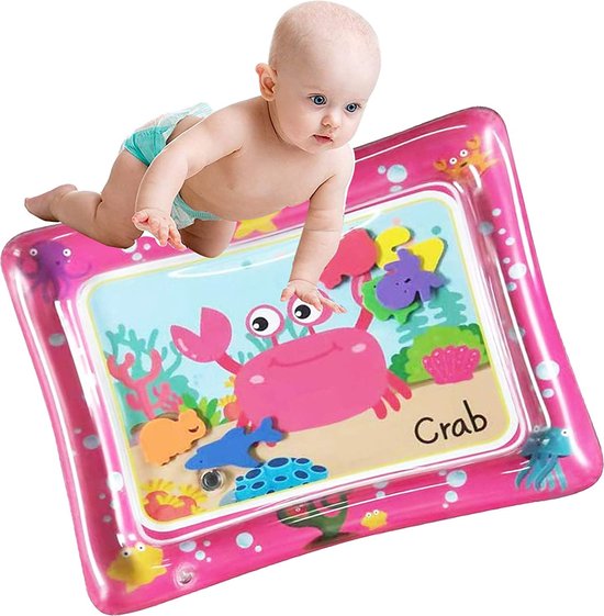 Tapis de jeu gonflable à l'eau - Tapis de jeu pour bébé - Tapis à eau - Baby  Trainer -... | bol.com