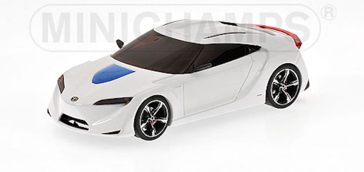 Amazon | 1/43 MINICHAMPS ミニカー FT-HS 2008 白 限定750