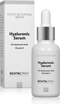 RevitalTrax® 2% Hyaluronic Serum - Gezichtsverzorging - Hyaluronzuur - Vitamine E - Niacinamide - Hydraterend - Vermindert rimpels