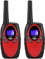Walkie Talkie Set - 2 Stuks Rood - Kinderen - Draadloze Walkie Talkie Radio’s - Tot 1 Kilometer - Berichten Sturen & Ontvangen - Speelgoed