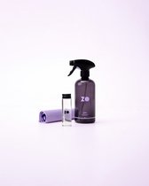 ZO® Glasreiniger - 100% Natuurlijk en Vegan Schoonmaakmiddel - Geurloos en Streeploos - Duurzaam - Pakket met 1 Navulling, Doek en Herbruikbare Sprayer