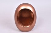 Kandelaar - Standing egg Marrakech - copper  - 17 x 9 x 24 cm