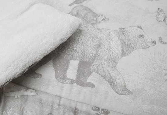 Jollein Boxkleed 75x95cm Pimpelmees - Forest Animals