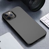 Mobigear Hoesje geschikt voor Apple iPhone 12 Pro Telefoonhoesje Eco Friendly | Mobigear Bio Backcover | iPhone 12 Pro Case | Back Cover - Zwart