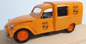 Citroën 3CV Philips (Oranje) (9cm) 1:43 Eligor (Modelauto - Schaalmodel - Miniatuurauto)
