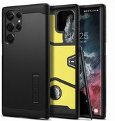 Spigen - Samsung Galaxy S22 Ultra - Tough Armor Hoesje - Zwart