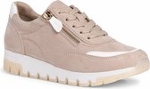 Jana Dames Sneaker 8-8-23767-28 400 beige H-breedte Maat: 39 EU