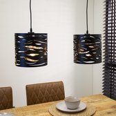 Dimehouse Hanglamp Industrieel Zwart Freckle - Zwart metaal