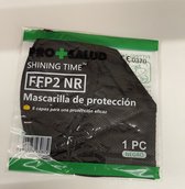 Shining Time | FFP2 NR | Mondkapje | Zwart