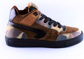 Rondinella sneaker 11862 cognac camouflage-33