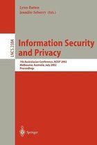 Information Security and Privacy