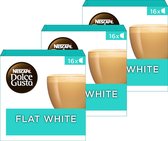 Bol.com Nescafé Dolce Gusto Flat White capsules - 9x16 stuks - aanbieding