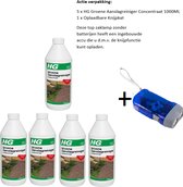 HG Groene Aanslagreiniger 1000ML 5 stuks - + Knijpkat/Zaklamp