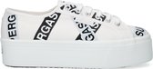 Superga 2790 Lettering Tape Lage sneakers - Dames - Wit - Maat 36