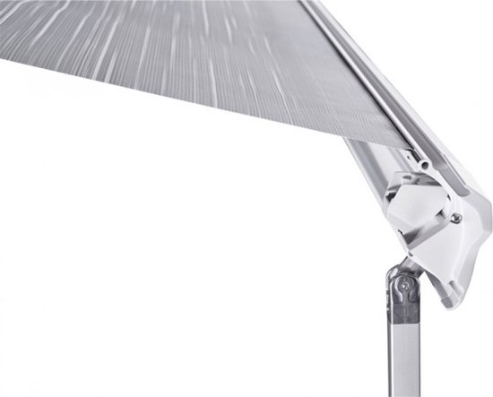 Thule Omnistor 6300 4,00x2,50m aluminium/zwart Mystic Grey Ducato H2L4 van Merkloos — afbeelding 4