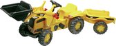 Rolly Toys 023288 RollyKid CAT Tractor met Lader en Aanhanger