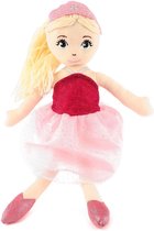 Princess Friends Stoffen Knuffelpop 35 cm Roze