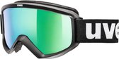 Uvex Fire LM skibril - Lens S3 - Spiegel glas - Zwart