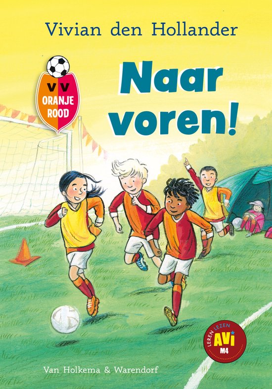 Foto: Vv oranje rood 2 naar voren 