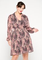 LOLALIZA Hemdjurk met paisley print - Veelkleurig - Maat 44