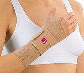 Medi Manumed Active - Polsbrace - Beige - Links - Maat  2