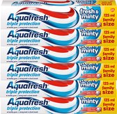 Aquafresh Fresh & Minty Tandpasta - 6 x 125 ml