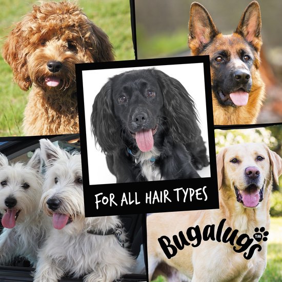 Bugalugs - Shampoo voor stinkende honden met geurneutralisator - Alle vachttypes - Fles met pompje - Vegan - 500 ml