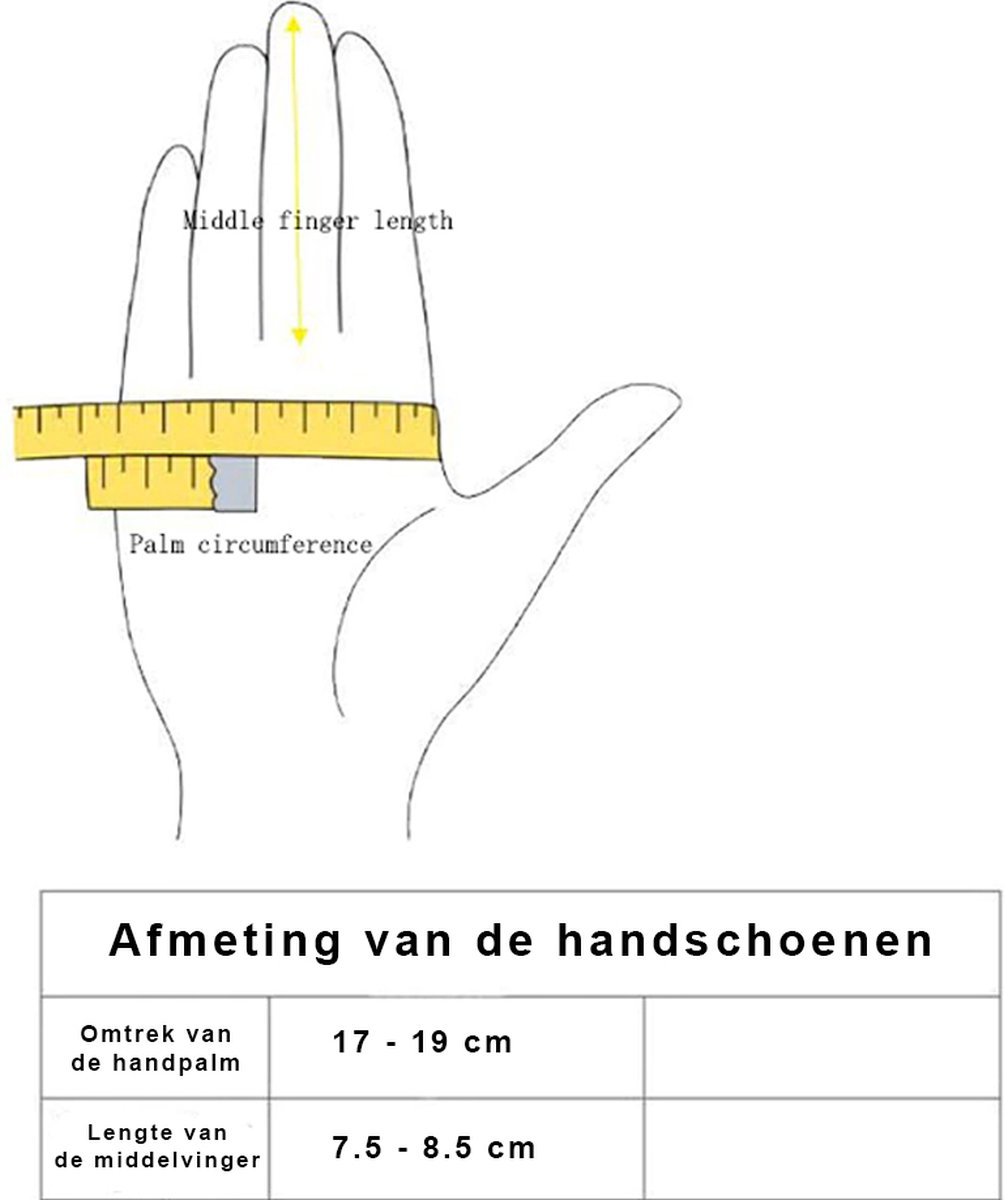 Handschoenen - Dames - Fleece - Touchscreen - Zwart - One size - Wol - Winter - Kerst — cadeau in Mode & Accessoires - foto 2