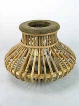 Vulcan Rattan Lantern dia28*21cm