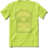 60 Jaar Legendarisch Gerijpt T-Shirt | Grijs - Ivoor | Grappig Verjaardag Cadeau | Dames - Heren | - Groen - S