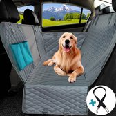 Autostoel hond - Hoge Kwaliteit - Autostoelhoes met zijflappen - Achterbank beschermhoes hond - 100% waterdichte hoes