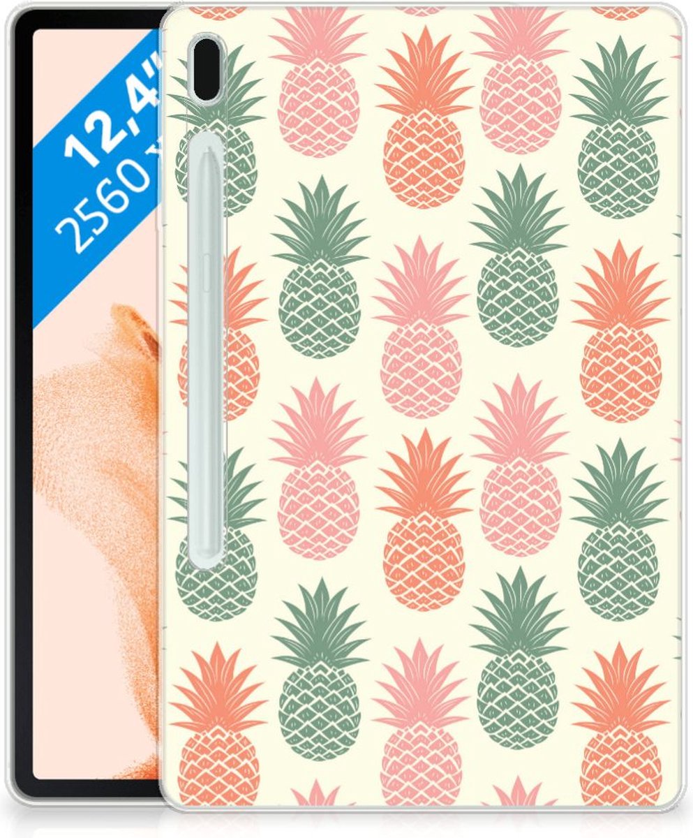 Samsung Galaxy Tab S7FE Tablet Cover Ananas