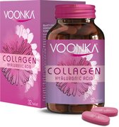 Voonka Collageen Hyaluronic Acid 32 Tabletten