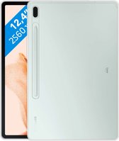 TPU Siliconen Backcover Hoesje Geschikt voor Samsung Galaxy Tab S7 FE