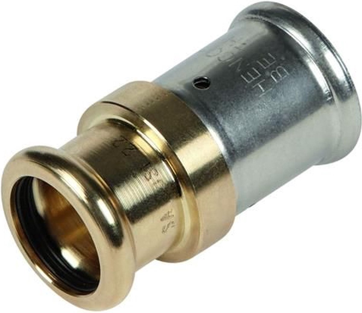 Henco overgangskoppeling - 26xcu28mm Unipress