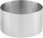 Veluw® Kookring / Voedselring / Garneercirkel - Rond - RVS - Ø9x(H)4,5cm