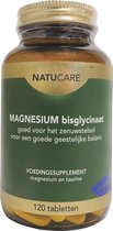 NatuCare - Magnesium Bisglycinaat - goed voor het zenuwstelsel - voor een goede geestelijke balans - 120tb