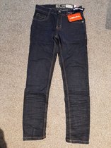 Lemmi - donkerblauwe kinder jeans - broek- maat 140