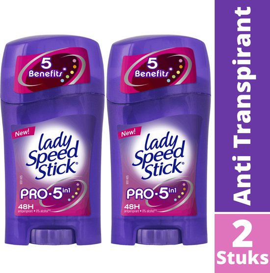 Lady Speed Stick Pro 5 in 1 Deodorant Stick 48H Anti Transpirant Deo Stick Anti...