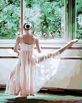 Schilderen op nummer Balletdanseres 40 x50
