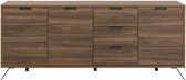 Dressoir Vectra 206 cm breed - Walnoot